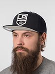 Бейсболка MITCHELL NESS арт. HS8035-LAKBLCK Los Angeles Kings NHL (черный)